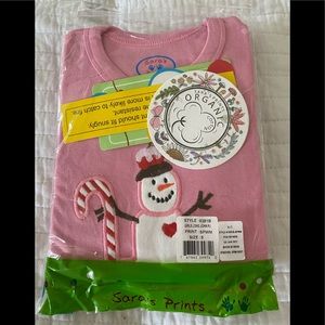 Sara’s Prints Girls Snowman Pajamas - Size 5 - NIP!
